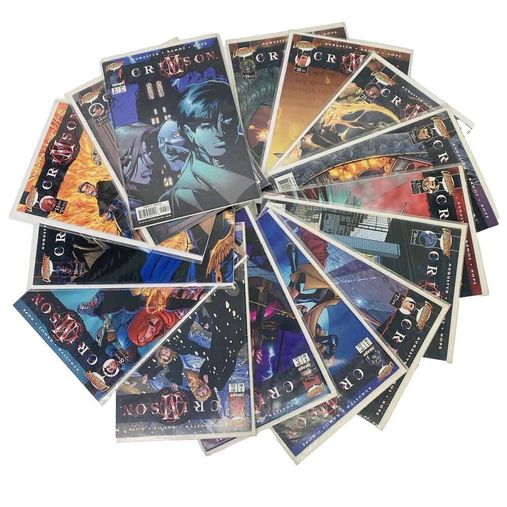 Lot of 15 Crimson Comics Cliffhanger Augustyn Ramos Hope Graphic Novel